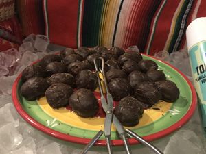 Cookie dough truffles at El Castillo in Valkenburg