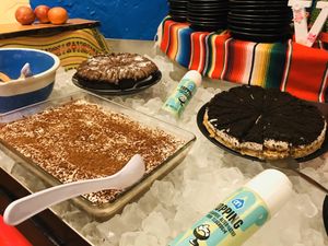 Tiramisu, chocolate cake, oreo-cheesecake  at El Castillo in Valkenburg