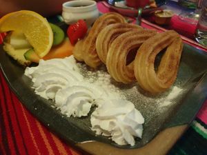 Churros at El Castillo in Valkenburg
