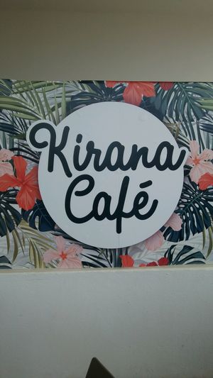 In a surfing town. at Kirana Cafe in Peniche