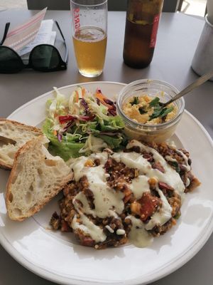 Dish of the day...  at Kirana Cafe in Peniche