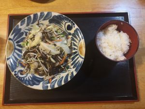 Stirr fry at Marumiya in Okinawa