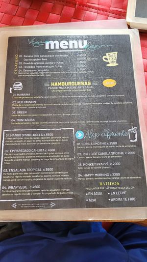  at Aroma Coffee Bar in Cahuita