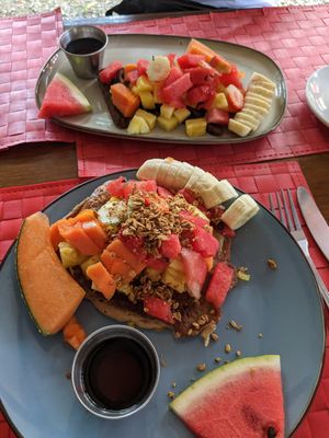  at Aroma Coffee Bar in Cahuita