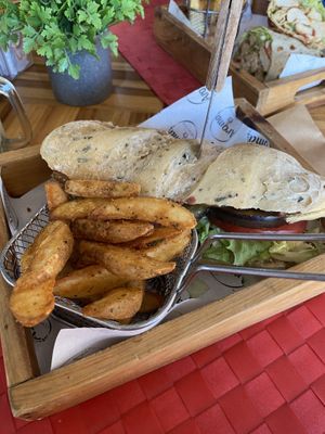 Cahuita sandwich  at Aroma Coffee Bar in Cahuita