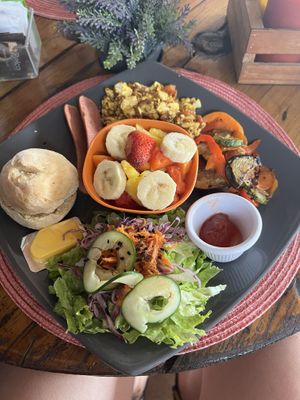   at Aroma Coffee Bar in Cahuita