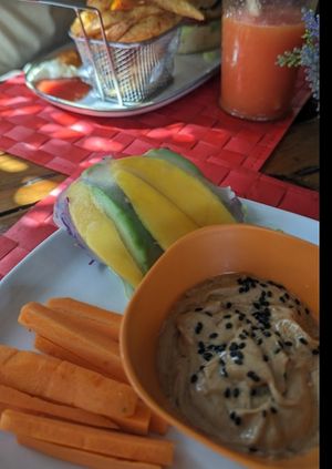  at Aroma Coffee Bar in Cahuita