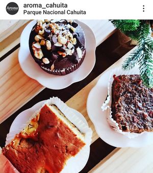  at Aroma Coffee Bar in Cahuita