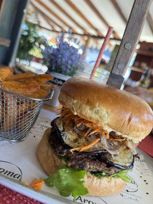   at Aroma Coffee Bar in Cahuita