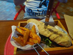  at Aroma Coffee Bar in Cahuita