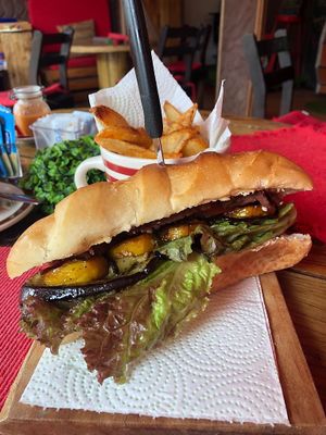 Cahuita Sandwich  at Aroma Coffee Bar in Cahuita