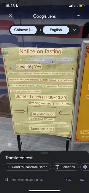 Place is closed till 16th of june? Might be open now again at Shang Yun in Shenzhen