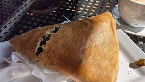 Vegan SW crepre at Rachel's Cafe & Creperie in Lancaster