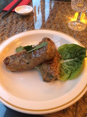 bean curd wrap appetizer  at Suyuan in Bristol