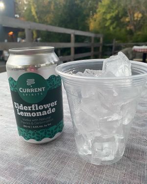 Elderflower Lemonade canned cocktail at Captain Lawrence Brewing Company in Elmsford