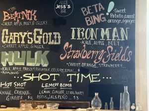   at Jess's Juice Bar in Lambertville