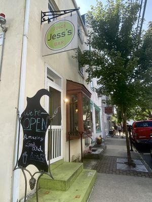 Step inside !  at Jess's Juice Bar in Lambertville