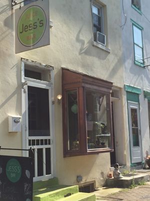 Exterior at Jess's Juice Bar in Lambertville