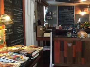Interior at Jess's Juice Bar in Lambertville
