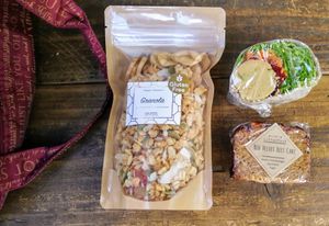 Vegan gluten free granola at Trueberry - Omotesando in Tokyo