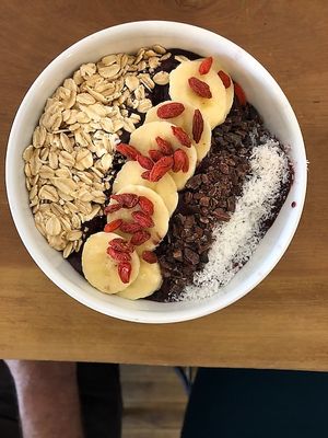 Acai bowl at Trueberry - Omotesando in Tokyo