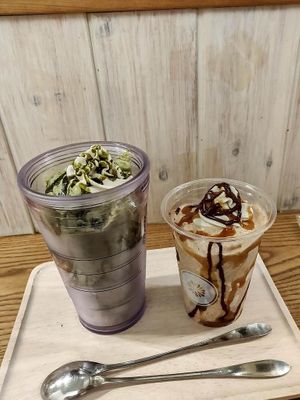 Matcha Lucuma and Marron at Trueberry - Omotesando in Tokyo