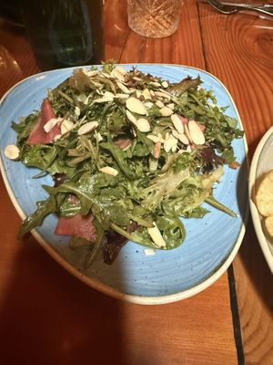 Started salad with balsamic dressing. Very tasty!   at Truckee Tavern and Grill in Truckee