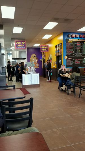 inside  at Ike's Love & Sandwiches in Santa Cruz