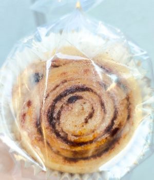 cinnamon bun at Slow Bakes in Central Singapore