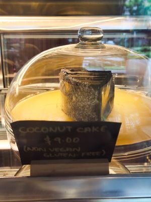 Coconut cake at Slow Bakes in Central Singapore
