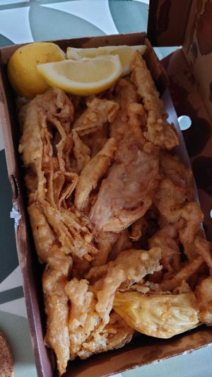  at Gabby's Chippy in Bridlington