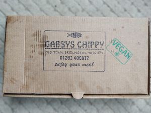 New vegan boxes! at Gabby's Chippy in Bridlington