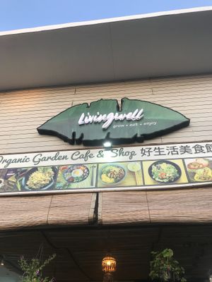 Outside shop at Livingwell in Ungasan