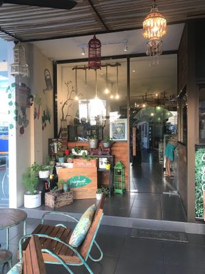 Shop front at Livingwell in Ungasan