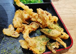 Crispy Abalone Mushrooms at Saute-san 素特-さん in Central Singapore