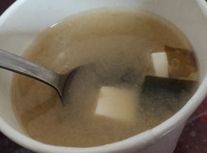 Miso soup at Saute-san 素特-さん in Central Singapore