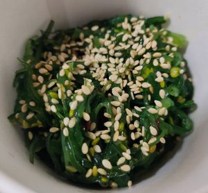 Seasoned wakame salad at Saute-san 素特-さん in Central Singapore
