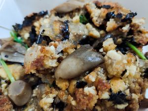 Super good vegan orh luak at Saute-san 素特-さん in Central Singapore