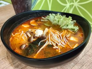 ramen Mala Tommy Yum Stew at Saute-san 素特-さん in Central Singapore