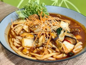 Lion Mane Bulgogi Udon at Saute-san 素特-さん in Central Singapore