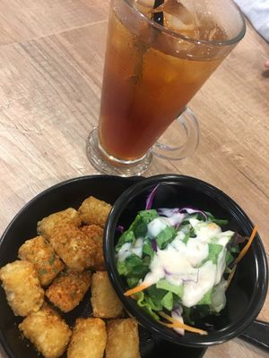 Add on P2 set with Hash Brown balls  at Saute-san 素特-さん in Central Singapore