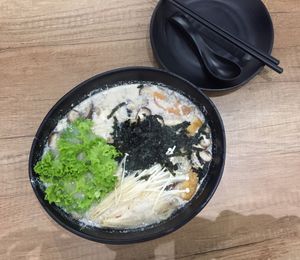 Ramen soy milk  at Saute-san 素特-さん in Central Singapore