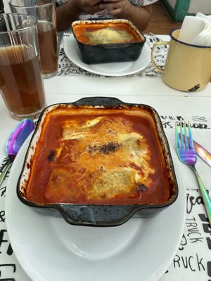   at Lazy Vegan in Santiago