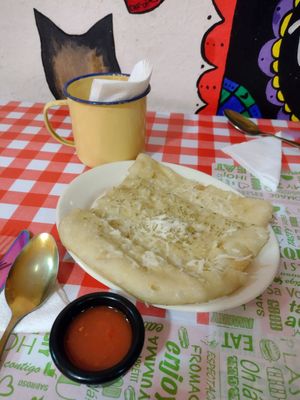 Entrada at Lazy Vegan in Santiago