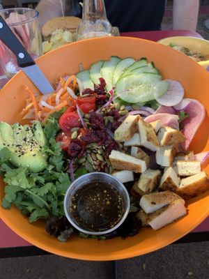 Bahn mi salad at 98 Center Moab in Moab