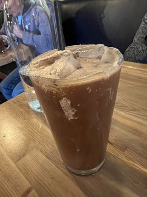 Iced Vietnamese coffee  at 98 Center Moab in Moab