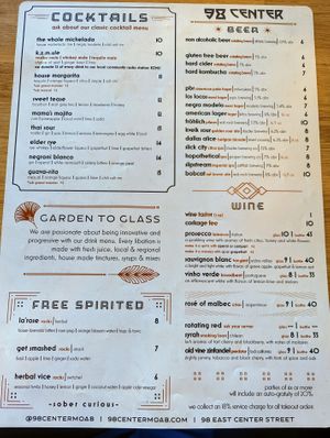 Yum factor 10. at 98 Center Moab in Moab