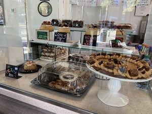 Baked goodies at Cinnaholic in San Jose