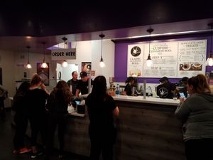 Counter  at Cinnaholic in San Jose