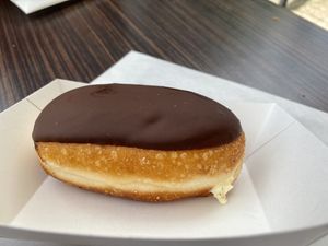 Fresh cream eclair   at Flour of Life Bakery in Helensvale